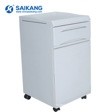 SKS007 Medical Bedroom Bedside Cabinet With Wheels